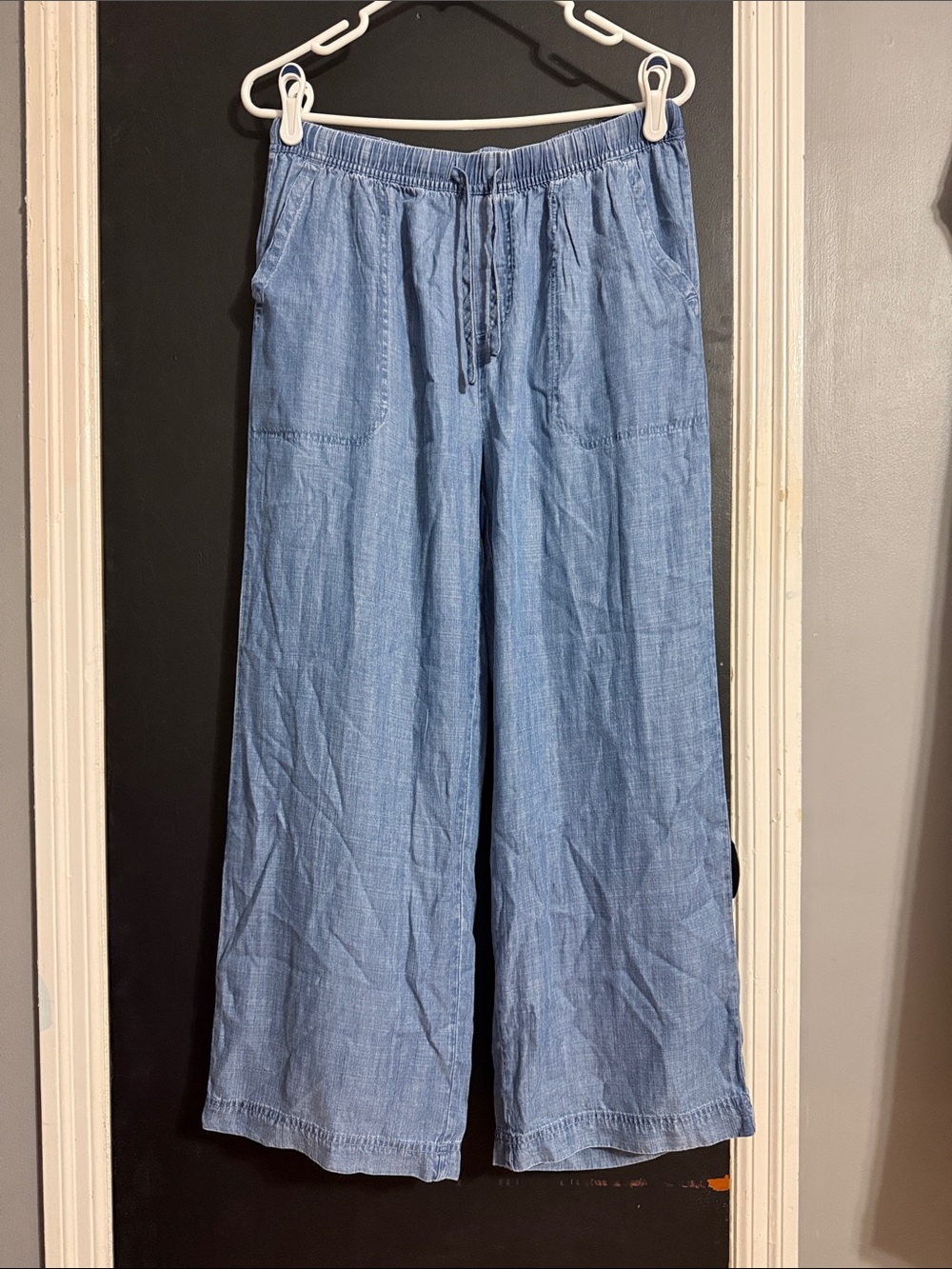 Splendid Lightweight Drawstring pull-On Relaxed Wide Leg Pants Size: M